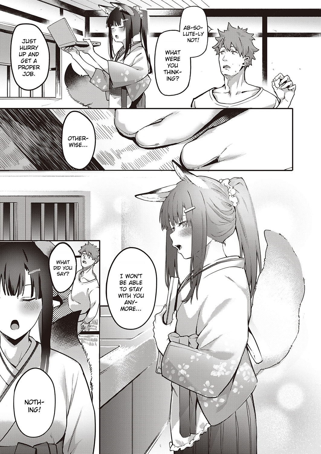 Hentai Manga Comic-Chaperoning Foxgirl Inaho-chan-Read-3